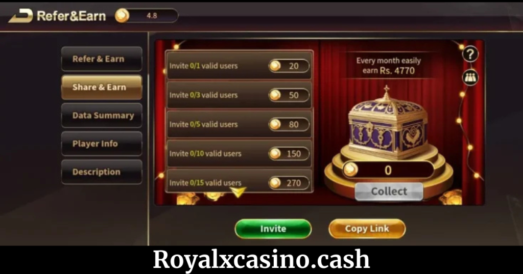Royal X Casino Download New Earnig App